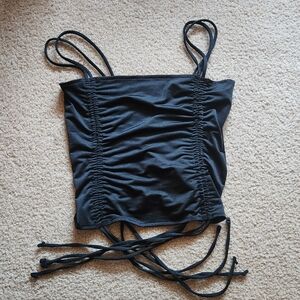Urban Outfitters Scrunch Tie Tank Top